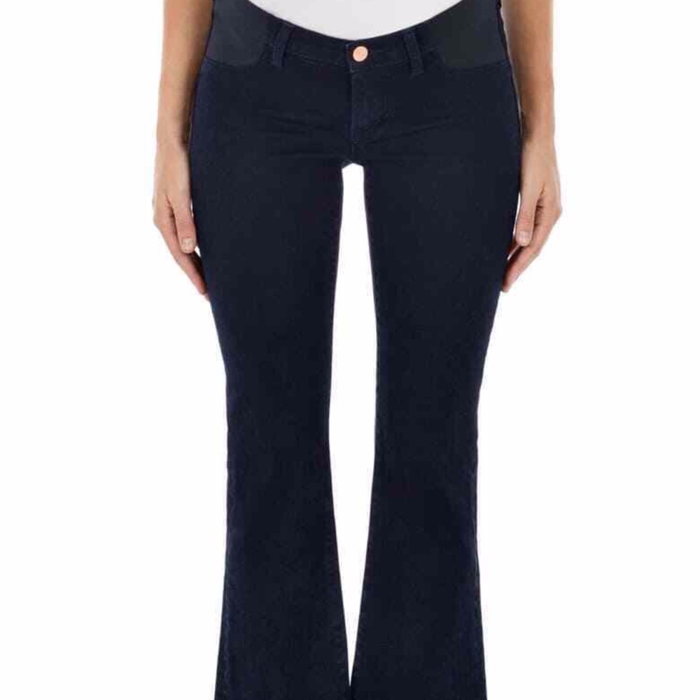 J BRAND Mama J Maternity SELENA Crop Bootcut in 25